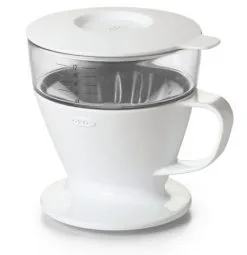 OXO Brew Pour-Over Coffee Maker With Water Tank -Deals Coffee & Espresso Store 11180100 oxo brew single cup pour over coffee maker