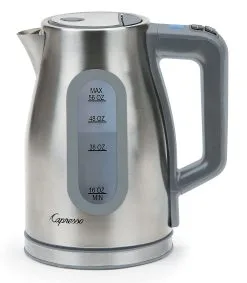 Capresso H2O Select Water Kettle 56oz. | Stainless Steel