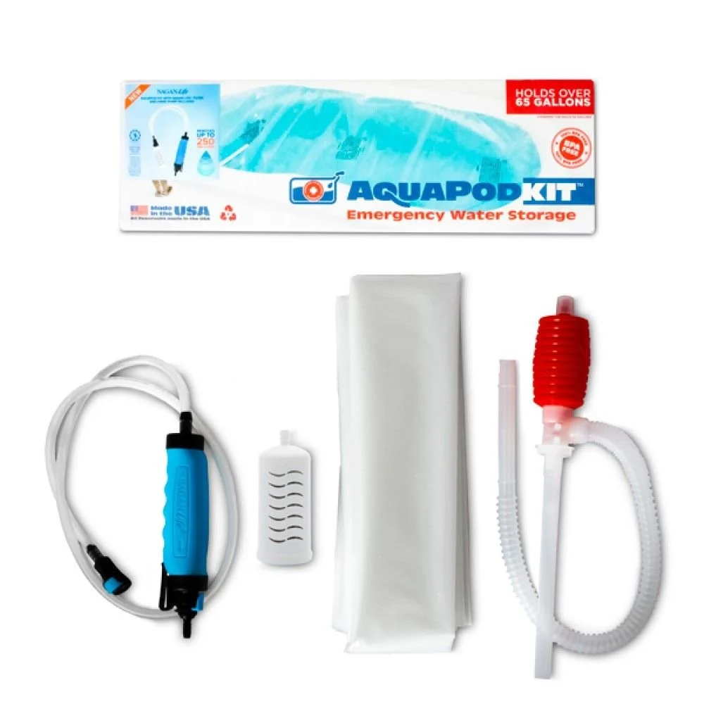 Sagan Life Aquapod Emergency Kit With Filter 3 Sagan Life Aquapod Emergency Kit With Filter