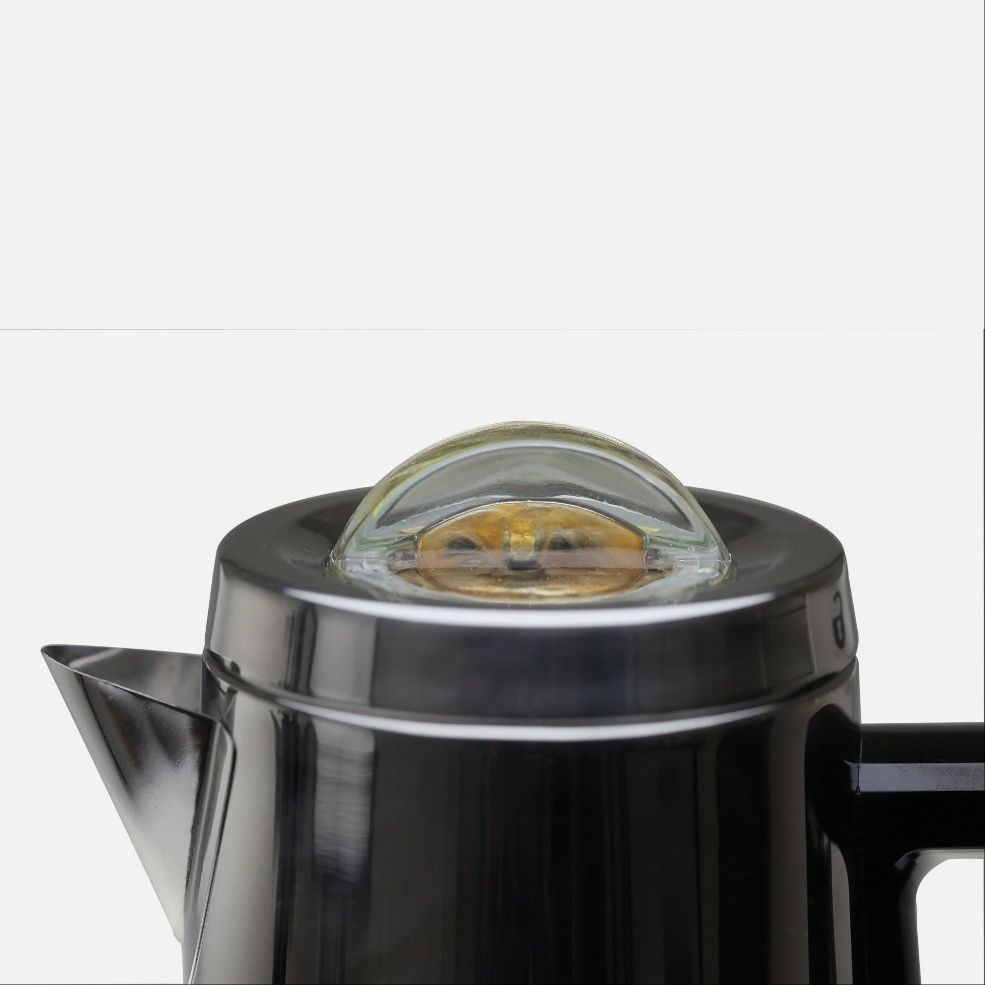 Capresso 12-Cup Electric Coffee Perk With Glass Lid | Stainless Steel 4 Capresso 12-Cup Electric Coffee Perk With Glass Lid | Stainless Steel - Image 2