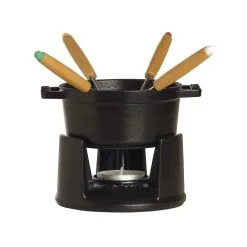 Staub 0.25 Qt. Mini Chocolate Fondue Set | Matte Black -Deals Coffee & Espresso Store 40509 587 0 1