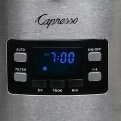 Capresso SG300 Coffee Maker | Stainless Steel 10 Capresso SG300 Coffee Maker | Stainless Steel -Deals Coffee & Espresso Store 434.05 controls hr