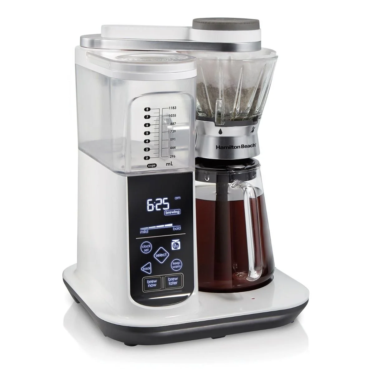 Hamilton Beach Home Hamilton Beach 8 Cup Convenient Craft Automatic Or Manual Pour Over Coffee Brewer 3 Hamilton Beach Home Hamilton Beach 8 Cup Convenient Craft Automatic Or Manual Pour Over Coffee Brewer