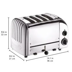 Dualit NewGen Classic 4-Slice Toaster | Chrome 9 Dualit NewGen Classic 4-Slice Toaster | Chrome -Deals Coffee & Espresso Store 4chrome4