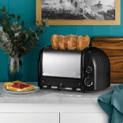 Dualit NewGen Classic 4-Slice Toaster | Matte Black -Deals Coffee & Espresso Store 4matte4