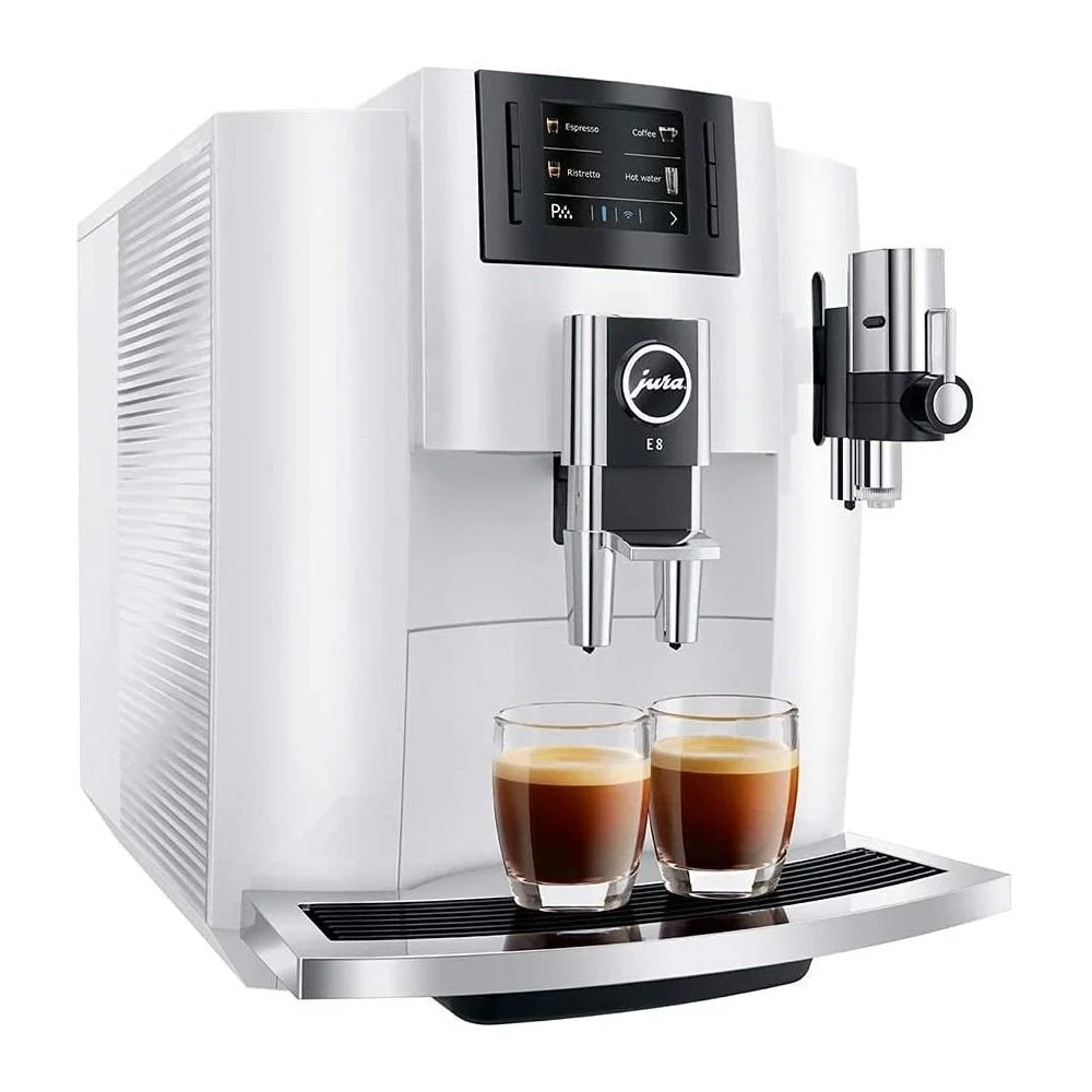 Jura E8 Automatic Espresso Machine | Piano White 4 Jura E8 Automatic Espresso Machine | Piano White - Image 2