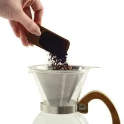 Norpro Pour Over Coffee Maker With Stainless Steel Filter -Deals Coffee & Espresso Store 5588 pouring coffee grindsw