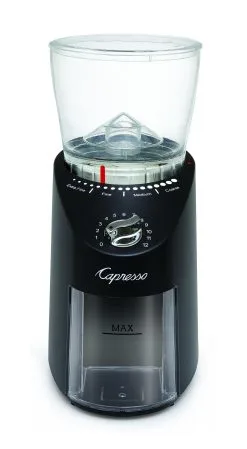 Capresso Infinity Plus Conical Burr Coffee Grinder Black 12 Capresso Infinity Plus Conical Burr Coffee Grinder Black -Deals Coffee & Espresso Store 570.01 ho silo hr