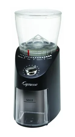 Capresso Infinity Plus Conical Burr Coffee Grinder Black 13 Capresso Infinity Plus Conical Burr Coffee Grinder Black -Deals Coffee & Espresso Store 570.01 silo hr