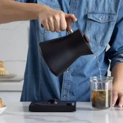 Fellow Corvo EKG Electic Kettle | Matte Black & Walnut -Deals Coffee & Espresso Store 5fe9c5062e48 corvo pdpfeature quickheat 02 7aae92