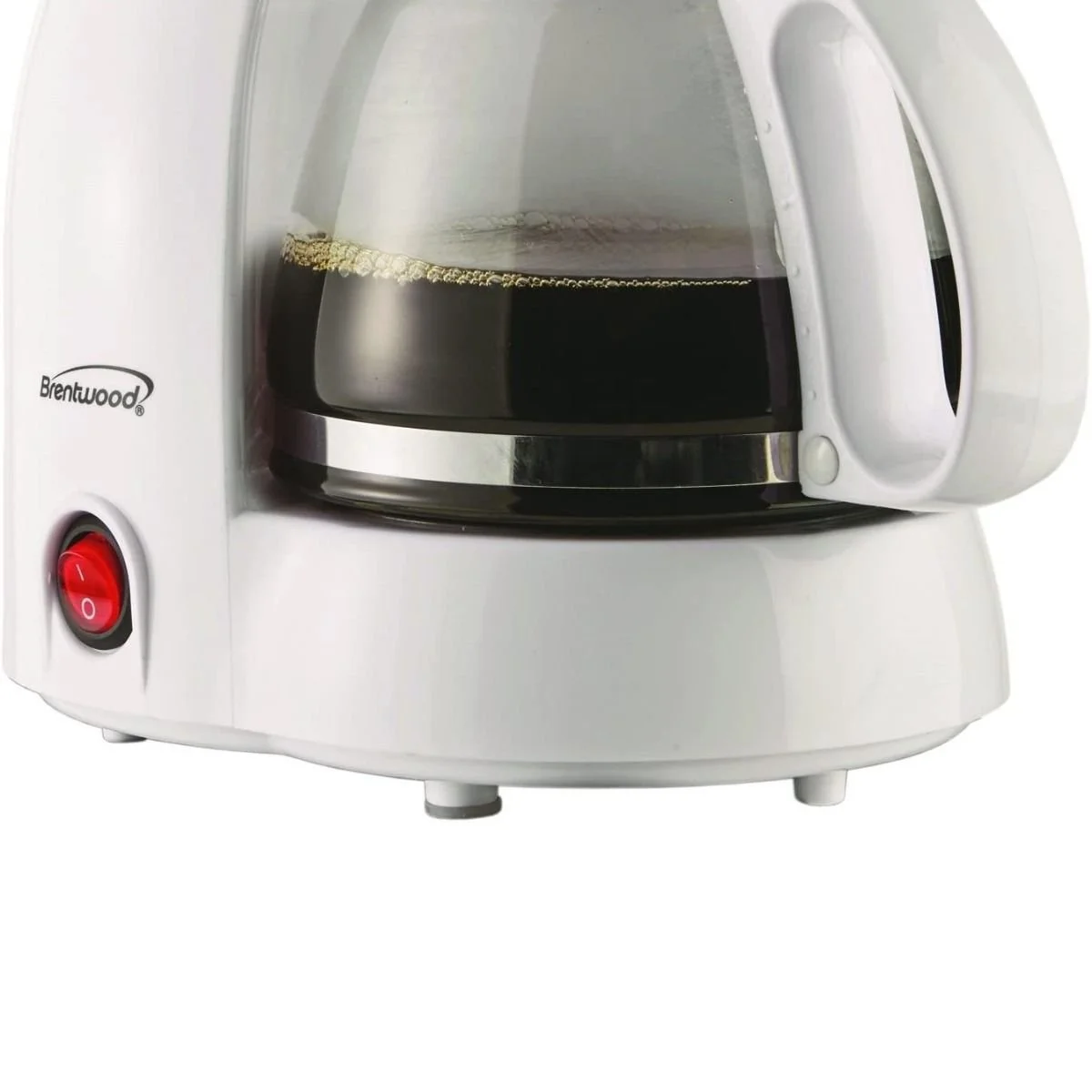Brentwood Appliances 4-Cup Coffee Maker | White 4 Brentwood Appliances 4-Cup Coffee Maker | White - Image 2