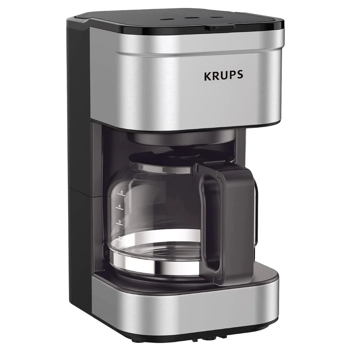 Krups Simply Brew 5-Cup Drip Coffee Maker | Stainless Steel 3 Krups Simply Brew 5-Cup Drip Coffee Maker | Stainless Steel