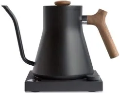 Fellow Stagg EKG Electric Pour Over Kettle | Matte Black & Walnut