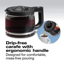 Hamilton Beach Home Hamilton Beach 12-Cup Professional Programmable Coffee Maker | Silver 14 Hamilton Beach Home Hamilton Beach 12-Cup Professional Programmable Coffee Maker | Silver -Deals Coffee & Espresso Store 71a qt 5qml. ac sl1500