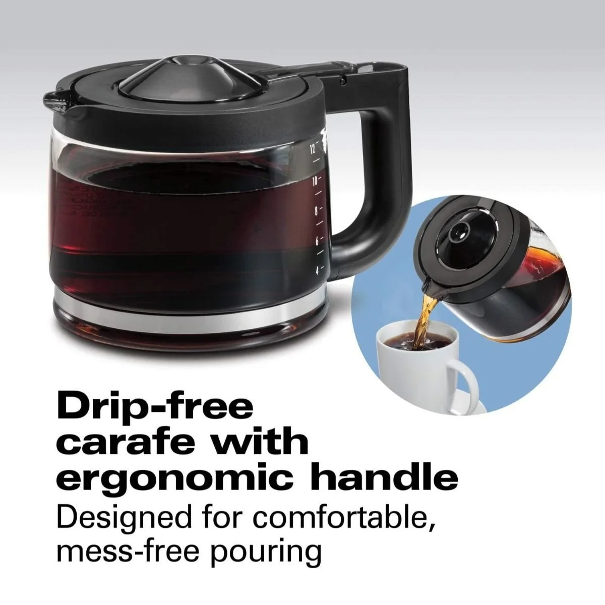 Hamilton Beach Home Hamilton Beach 12-Cup Professional Programmable Coffee Maker | Silver 7 Hamilton Beach Home Hamilton Beach 12-Cup Professional Programmable Coffee Maker | Silver - Image 5