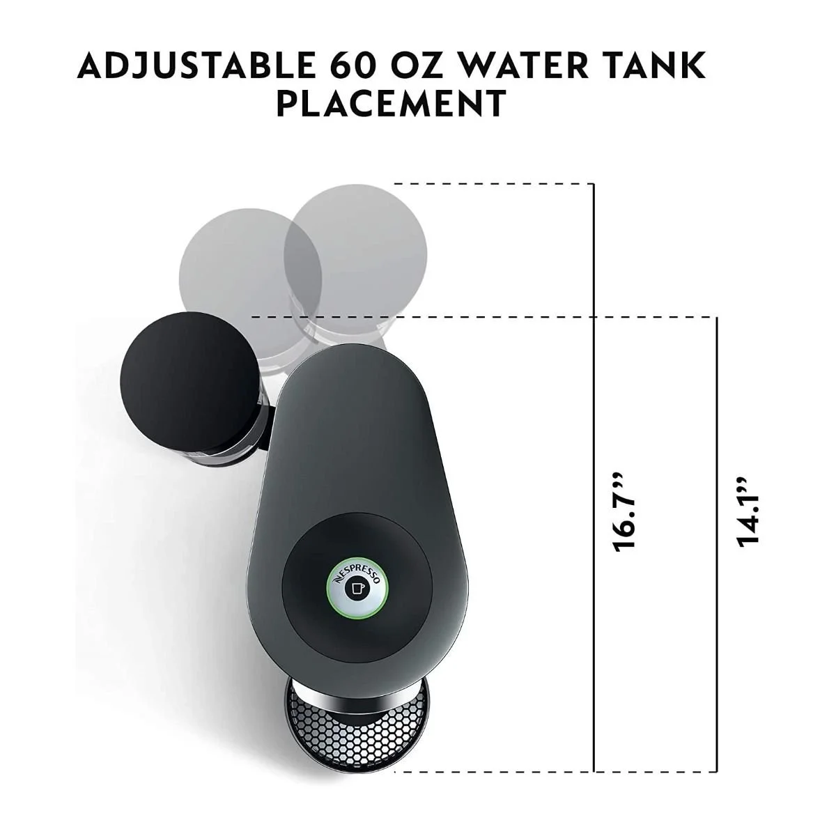 Nespresso Vertuo Plus Deluxe Coffee & Espresso Machine By De'Longhi | Titan 4 Nespresso Vertuo Plus Deluxe Coffee & Espresso Machine By De'Longhi | Titan - Image 2