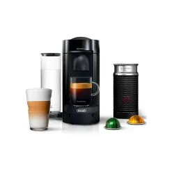 Nespresso Vertuo Plus Deluxe Coffee & Espresso Machine With Aeroccino By De'Longhi | Titan