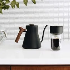 Fellow Stagg EKG Electric Pour Over Kettle | Matte Black & Walnut -Deals Coffee & Espresso Store 71n55 uqems. ac sl1500