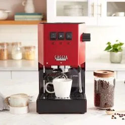 Gaggia Classic Pro Espresso Machine | Cherry Red -Deals Coffee & Espresso Store 812qmvxty9l. ac sl1500