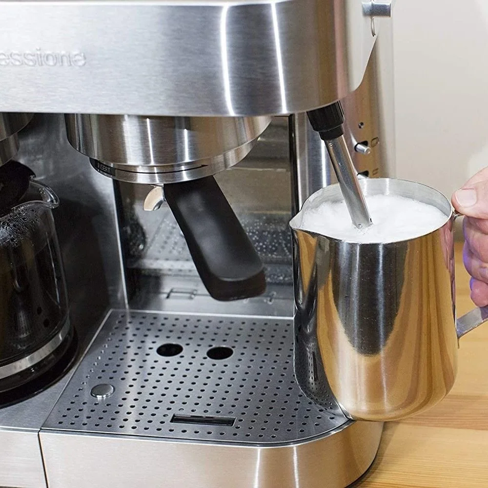 Espressione Combination Espresso Machine & 10-Cup Drip Coffee Maker | Stainless Steel 6 Espressione Combination Espresso Machine & 10-Cup Drip Coffee Maker | Stainless Steel - Image 4