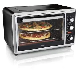 Hamilton Beach Home Hamilton Beach Countertop Oven With Convection & Rotisserie | Black & Stainless