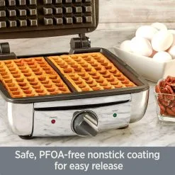 All-Clad Belgian Waffle Maker | 4-Slice -Deals Coffee & Espresso Store 81fg wahdel. ac sl1500