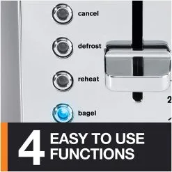 Krups 4-Slice Breakfast Toaster | Brushed Chrome & Stainless Steel 10 Krups 4-Slice Breakfast Toaster | Brushed Chrome & Stainless Steel -Deals Coffee & Espresso Store 81gck35fahl. ac sl1500