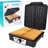 Cucina Pro CucinaPro Four Square Belgian Waffle Maker 1 Cucina Pro CucinaPro Four Square Belgian Waffle Maker -Deals Coffee & Espresso Store 81irpnmsidl. ac sl1500