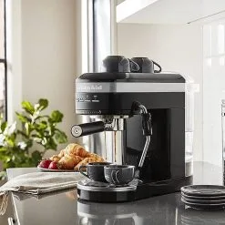KitchenAid Semi Auto Metal Espresso Maker | Onyx Black -Deals Coffee & Espresso Store 81lfhagcwil. ac sl1500