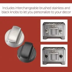 Wolf Gourmet 4-Slice Toaster | Silver Knobs -Deals Coffee & Espresso Store 81rzectemil. ac sl1500