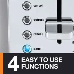 Krups 2-Slice Breakfast Toaster | Brushed Chrome & Stainless Steel -Deals Coffee & Espresso Store 81v muwm61l. ac sl1500 1