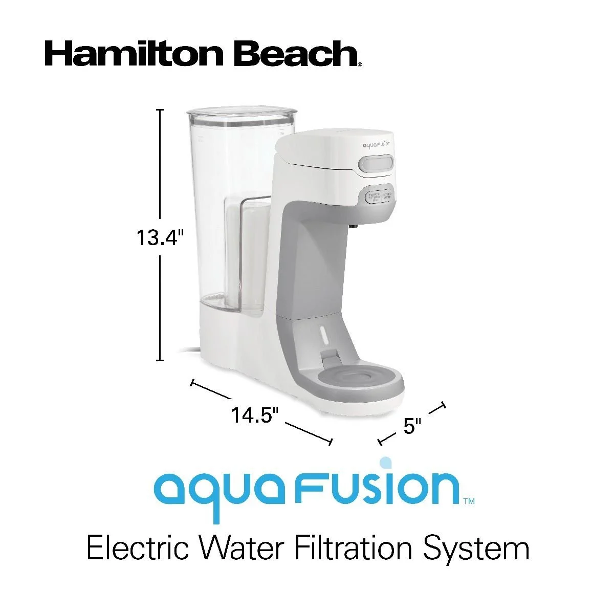 Hamilton Beach Home Hamilton Beach AquaFusion Water Filter System 11 Hamilton Beach Home Hamilton Beach AquaFusion Water Filter System - Image 9
