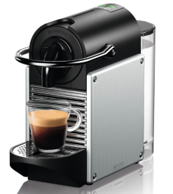 Deals Coffee & Espresso Store 15 Nespresso Pixie Espresso Machine By De'Longhi | Aluminum