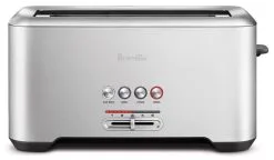 Breville The A Bit More 4-Slice Toaster | Brushed Stainless Steel -Deals Coffee & Espresso Store breville bit more toaster 4 slice stainless steel bta730xl 03