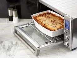 Breville The Smart Oven With Element IQ Convection Countertop Toaster Oven | Brushed Stainless Steel -Deals Coffee & Espresso Store breville stainless convection toaster oven bov800xl