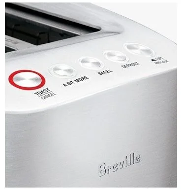 Breville Die-Cast 2-Slice Smart Toaster | Brushed Stainless Steel 5 Breville Die-Cast 2-Slice Smart Toaster | Brushed Stainless Steel - Image 3