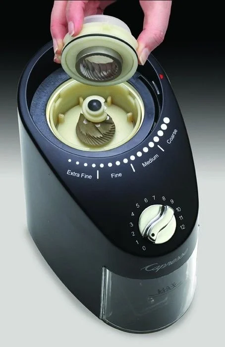 Capresso Infinity Plus Conical Burr Coffee Grinder Black 8 Capresso Infinity Plus Conical Burr Coffee Grinder Black - Image 6