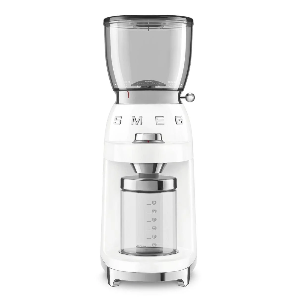 SMEG Coffee Grinder | White 3 SMEG Coffee Grinder | White