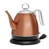 Chantal 32 Ounce Mia Electric Kettle - Copper -Deals Coffee & Espresso Store chantal 32 oz mia electric kettle bronze