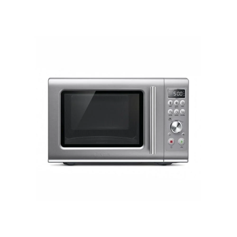 Breville The Compact Wave Soft Close Countertop Compact Microwave Oven | Silver 4 Breville The Compact Wave Soft Close Countertop Compact Microwave Oven | Silver - Image 2