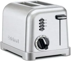 Cuisinart 2 Slice Classic Metal Toaster | Stainless Steel