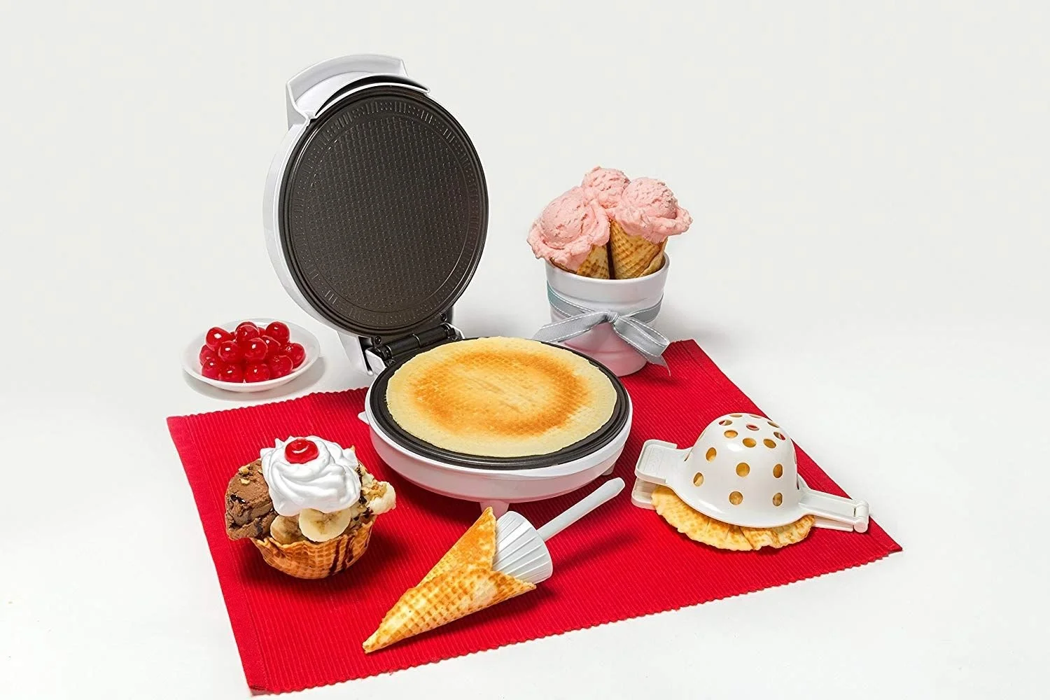 Cucina Pro CucinaPro Waffle Cone And Bowl Maker 7 Cucina Pro CucinaPro Waffle Cone And Bowl Maker - Image 5