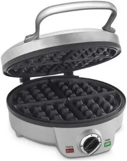 Cuisinart 4-Slice Square Belgian Waffle Maker | Round -Deals Coffee & Espresso Store cuisinart belgian waffle iron and wafflemaker waf 200 4 compressed