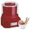 Cuisinart Frozen Yogurt/Ice Cream & Sorbet Maker | Red -Deals Coffee & Espresso Store cuisinart frozen dessert machine red ice 21r 1