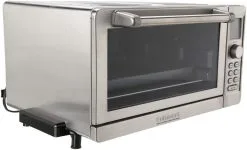 Cuisinart Deluxe Convection Toaster Oven Broiler | Stainless Steel -Deals Coffee & Espresso Store cuisinart toaster oven deluxe dial selector 135 2 compressed 1
