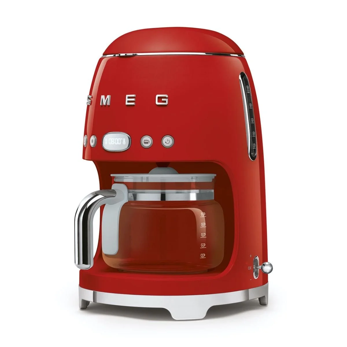 SMEG Drip Coffee Maker | Red 4 SMEG Drip Coffee Maker | Red - Image 2