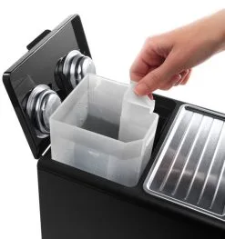 DeLonghi De'Longhi Pump Espresso Maker, 15 Bar | Black -Deals Coffee & Espresso Store delonghi pump espresso maker black ecp3420 image03