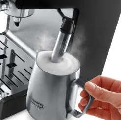 DeLonghi De'Longhi Pump Espresso Maker, 15 Bar | Black -Deals Coffee & Espresso Store delonghi pump espresso maker black ecp3420 image06