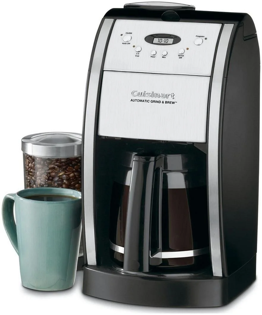 Cuisinart Grind & Brew 12-Cup Automatic Coffee Maker | Black 3 Cuisinart Grind & Brew 12-Cup Automatic Coffee Maker | Black