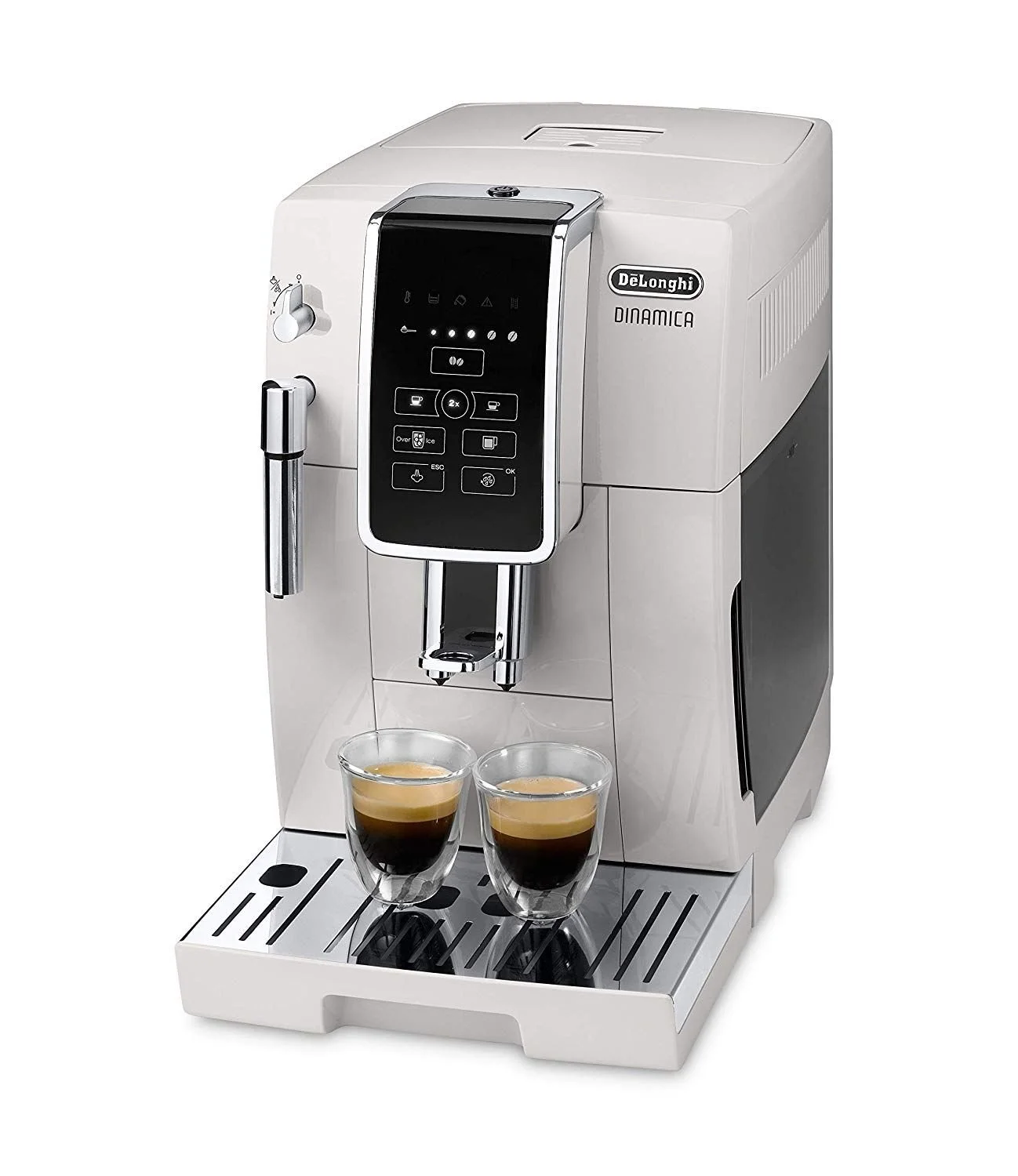 DeLonghi De'Longhi Dinamica Coffee/Espresso/Iced Coffee Maker | White 3 DeLonghi De'Longhi Dinamica Coffee/Espresso/Iced Coffee Maker | White
